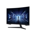 Samsung Curved Gaming Monitor LC27G55TQBUXEN 27", VA, WQHD, 2560 x 1440, 16:9, 1 ms, 300 cd/m², Czarny, 144 Hz, Liczba portów HD