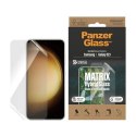 PanzerGlass | Matrix Screen Protector, Ultra-Wide Fit W. Alignerkit | Screen Protector | Samsung | Galaxy S23 | Transparent