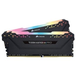 Zestaw Corsair VENGEANCE RGB PRO 16 (8 GB x 2) GB, DDR4, 3600 MHz, komputer PC/serwer, nr rejestracyjny, nr ECC