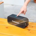 Force X wodoodporny bezprzewodowy głośnik Bluetooth 60W z funkcją Powerbank czarny