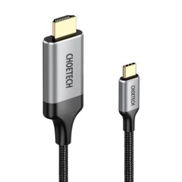 Kabel przewód USB Typ C - HDMI 4K 60Hz 2m czarny