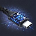 Kabel przewód USB Typ C - USB szybkie ładowanie 100W 2m czarny