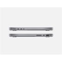 Apple MacBook Pro Space Gray, 14,2", IPS, 3024 x 1964 px, Apple M2 Pro, 16 GB, SSD 1000 GB, Apple M2 Pro 19 core GPU, bez napędu