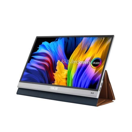 Asus | ZenScreen OLED | MQ13AH | 13,3 " | FHD | 16:9 | 60 Hz | 1 ms | 1920 x 1080 | 400 cd/m² | Ilość portów HDMI 1x Mini HDMI |