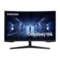 Samsung Curved Gaming Monitor LC32G55TQBUXEN 32", VA, WQHD, 2560 x 1440, 16:9, 1 ms, 300 cd/m², Czarny, 144 Hz, Liczba portów HD