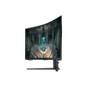 Samsung | Monitor zakrzywiony | LS32BG650EUXEN | 32 " | VA | QHD | 16:9 | 240 Hz | 1 ms | 2560 x 1440 | 350 cd/m² | Porty HDMI w