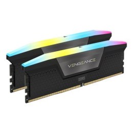 Zestaw Corsair VENGEANCE RGB 32 (16 GB x 2) GB, DDR5, 5600 MHz, komputer PC/serwer, nr rejestracyjny, nr ECC