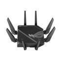 Asus | Wifi 6 802.11ax Quad-band Gigabit Gaming Router | ROG GT-AXE16000 Rapture | 802.11ax | 1148+4804+4804+48004 Mbit/s | 10/1