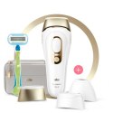 Braun | Epilator | PL5257 Silk-expert Pro 5 IPL | Bulb lifetime (flashes) 400.000 | Number of power levels 10 | White/Gold