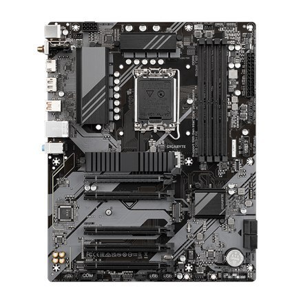 Gigabyte | B760 DS3H AX 1.x M/B | Rodzina procesorów Intel | Gniazdo procesora LGA1700 | DDR5 DIMM | Gniazda pamięci 4 | Obsługi