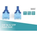 Digitus | CAT 5e | Patch cable | Unshielded twisted pair (UTP) | Male | RJ-45 | Male | RJ-45 | Blue | 3 m