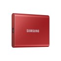 Samsung | Portable SSD | T7 | 1000 GB | N/A "" | USB 3.2 | Red