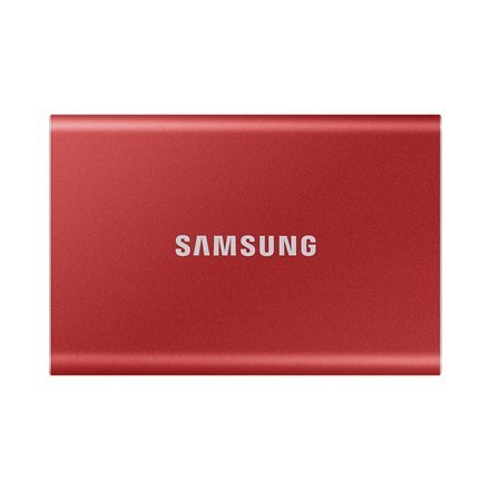 Samsung | Portable SSD | T7 | 500 GB | N/A "" | USB 3.2 | Red