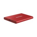 Samsung | Portable SSD | T7 | 500 GB | N/A "" | USB 3.2 | Red