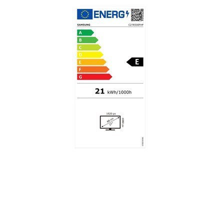 Samsung | Monitor zakrzywiony | LC27R500FHPXEN | 27 " | VA | FHD | 16:9 | 60 Hz | 4 ms | Nie | 1920 x 1080 | 250 cd/m² | Porty H