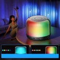 Głośnik bezprzewodowy Bluetooth 5.1 oświetlenie RGB czarny