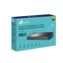 TP-LINK | 8-portowy 10/100Mb/s + 3-portowy gigabitowy przełącznik biurkowy z 8 portami PoE+ | TL-SL1311P | Niezarządzany | Biurk