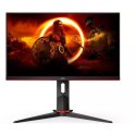 AOC | Monitor | Q24G2A/BK | 23,8 " | IPS | QHD | 16:9 | 165 Hz | 1 ms | 2560 x 1440 | 350 cd/m² | Ilość portów HDMI 1