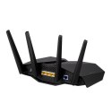 Asus | Wifi 6 Dual Band Gigabit Gaming Router | RT-AX82U | 802.11ax | 574+4804 Mbit/s | Typ anteny Zewnętrzna | Ilość anten 4