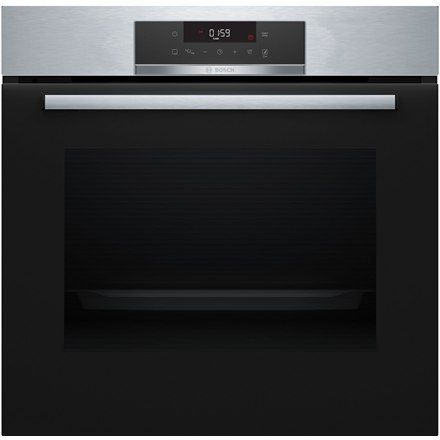 Bosch | Oven | HBA171BS1S | Multifunctional | 71 L | Stainless Steel | Width 60 cm | Pyrolysis | Touch control | Height 60 cm