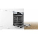 Bosch | Oven | HBA171BS1S | Multifunctional | 71 L | Stainless Steel | Width 60 cm | Pyrolysis | Touch control | Height 60 cm