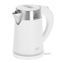 Adler | Kettle | AD 1372 | Electric | 800 W | 0.6 L | Plastic/Stainless steel | 360° rotational base | White