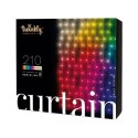 Twinkly Curtain Smart LED Lights 210 RGBW 1.5x2.1m Twinkly | Curtain Smart LED Lights 210 RGBW 1.5x2.1m | RGBW - 16M+ colors + W