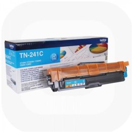 Toner do drukarki Brother TN-241C Cyan - Kartidż tonerowy o wydajności 1400 stron, Kompatybilny z HL-3140CW, HL-3150CDW, HL-3170