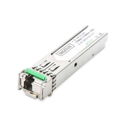 Digitus | Moduł 10G SFP+ | DN-81205 | Światłowód jednomodowy | LC Simplex | 10 Mbit/s | Długość fali 1270/1330 nm | Maksymalna o