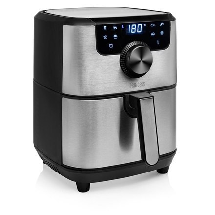 Princess | Digital Airfryer Deluxe | 182033 | Power 1500 W | Capacity 4.5 L | Black/Stainless Steel