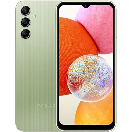 Samsung Galaxy A14 (A145R) Zielony, 6.6", PLS LCD, 1080 x 2408 px, Mediatek MT6833, Dimensity 700 (7 nm), Wewnętrzna pamięć RAM