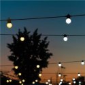 Twinkly | Festoon Smart LED Lights 20 AWW (Gold+Silver) G45 bulbs, 10m | AWW - Cool to Warm white