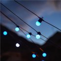 Twinkly Festoon Smart LED Lights 20 żarówek RGB (wielokolorowych) G45, 10m