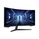 Samsung | LC34G55TWWPXEN | 34 " | VA | UWQHD | 21:9 | 1 ms | 250 cd/m² | Czarny | Porty HDMI w ilości 1 | 165 Hz