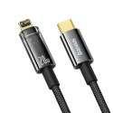 Explorer Series kabel przewód USB-C Iphone Lightning 20W 1m czarny