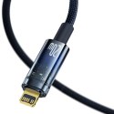 Explorer Series kabel przewód USB-C Iphone Lightning 20W 1m niebieski