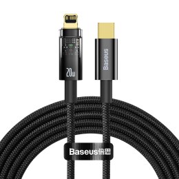 Explorer Series kabel przewód USB-C Iphone Lightning 20W 2m czarny