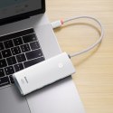 Lite Series przejściówka HUB USB-C HDMI 4x USB 3.0 20cm biały