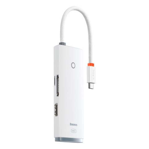 Lite Series wielofunkcyjny HUB USB-C 2 x USB 3.0 USB-C HDMI 1.4 SD-TF biały