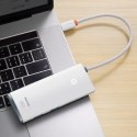 Lite Series wielofunkcyjny HUB USB-C 2 x USB 3.0 USB-C HDMI 1.4 SD-TF biały