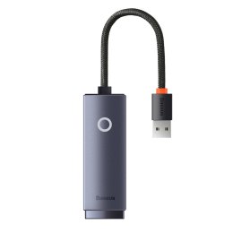 Zewnętrzna karta sieciowa LAN USB RJ45 100Mbps szary