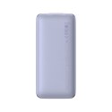 Bipow Pro powerbank 10000mAh 20W + kabel USB 3A 0.3m fioletowy