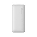 Bipow Pro powerbank 10000mAh 22.5W + kabel USB 3A 0.3m biały