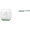 Kabel przewód zwijany 3w1 USB-C microUSB Iphone Lightning 1.7m zielony