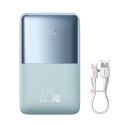 Powerbank Bipow Pro 20000mAh 22.5W z kablem USB USB-C 0.3m niebieski