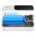 Powerbank z szybkim ładowaniem 10000mAh 20W QC-PD-SCP-FCP kabel Iphone Lightning biały