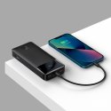 Bipow powerbank z szybkim ładowaniem 20000mAh kabel USB-A microUSB 0.25m czarny