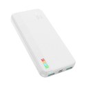 Powerbank 10000mAh Dazzling Series 12W biały