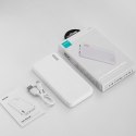 Powerbank 10000mAh Dazzling Series 12W biały