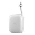 Powerbank 10000mAh Jelly Series 22.5W kabel Iphone Lightning biały